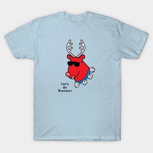 Let's Go Brandon Reindeer T-Shirt